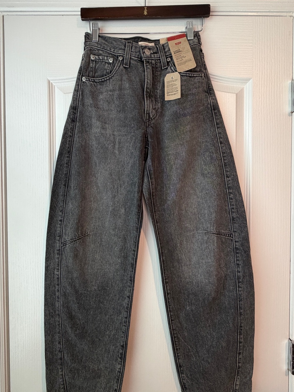 Cinch Barrel Women’s Washed Black Jeans